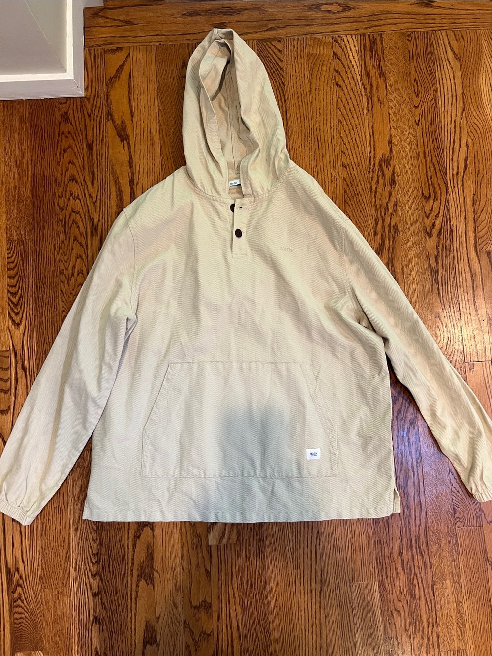 Katin Light Beige Hooded Pullover